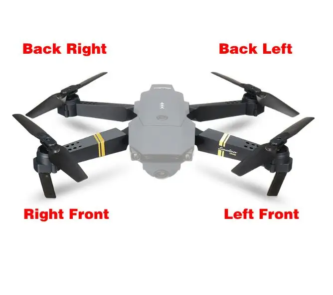 

JY019 RC Quadcopter rc drone spare parts motor Arm Propeller blade wing JD19 JY019 E58 RC Drone accesorios