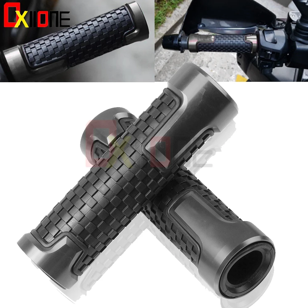 

Fashion Universal Accessories Motorcycle Aluminum Rubber 7/8" 22mm CNC Handle Bar Hand Grips For YAMAHA TRACER 900 GT 900GT