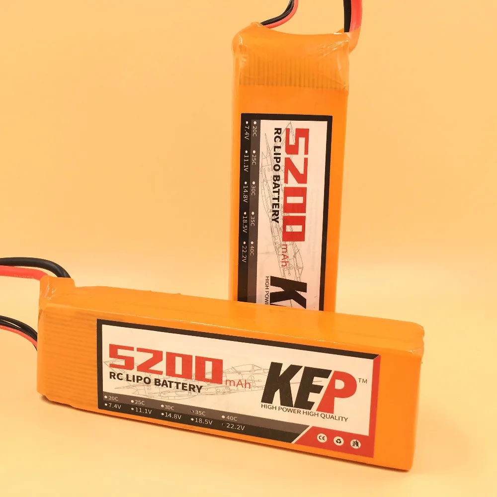KEP 4S RC Lipo аккумулятор 14 8 v 5200mAh 30C Max 60C для самолета вертолета автомобиля лодки