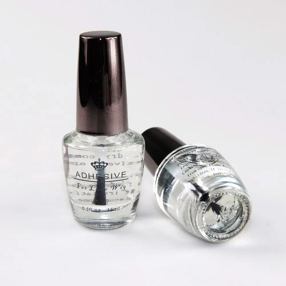 

Isheeny 15ml Transparent Liquid Adhesive For Lace Wig 0.5oz Invisible Hair Glue For Wig Closure Frontal For Salon