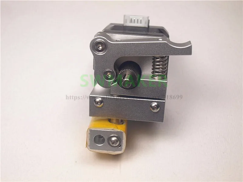 SWMAKER Wanhao i3 3D принтер обновление MK10 PTFE выстроились Hotend металлический экструдер комплект для Wanhao i3 0,4 мм 1,75 мм без двигателя