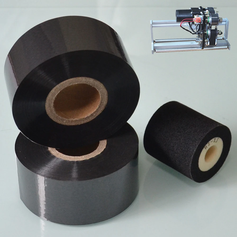 

Black Width 35mm length 120M coding device date ribbon foil on Medical industry