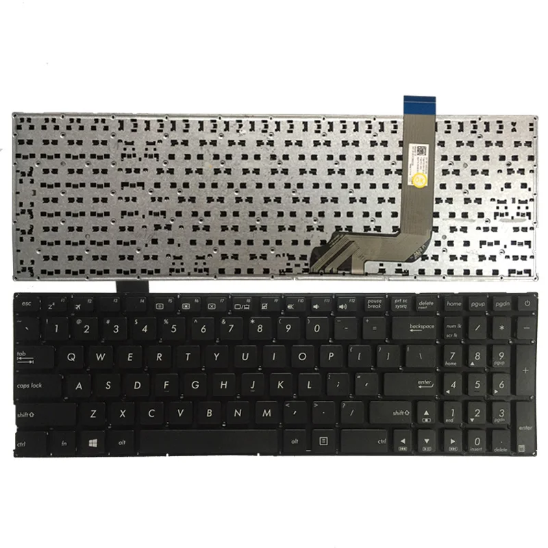 

US NEW laptop keyboard for ASUS X542BA X542 X542B X542U X542UR X542UQR X542UN X542UF X542UA X542UQ English black keyboard
