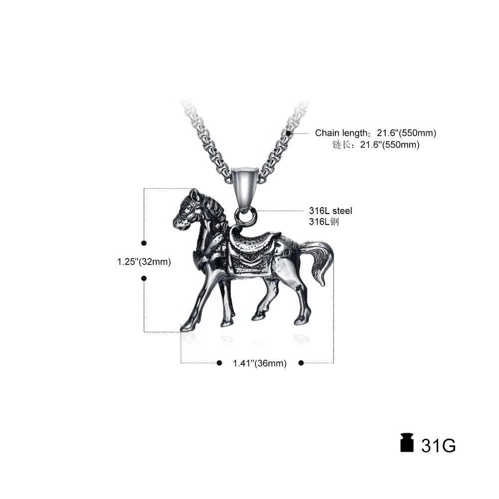 Новый успех и неограниченный стиль иконы титановая сталь кулон ожерелье Модные