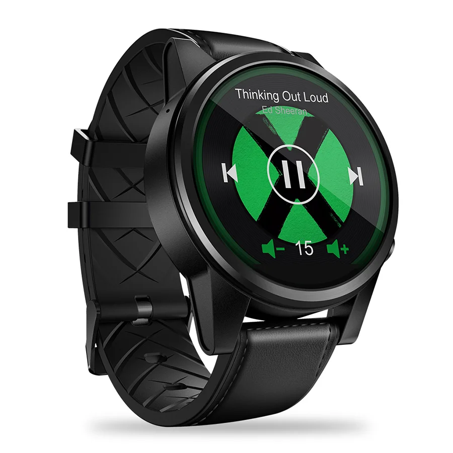 Zeblaze THOR 4 PRO 4G Смарт-часы 1 6 дюйма с кристаллами GPS/GLONASS четырехъядерный 16 Гб 600 мАч