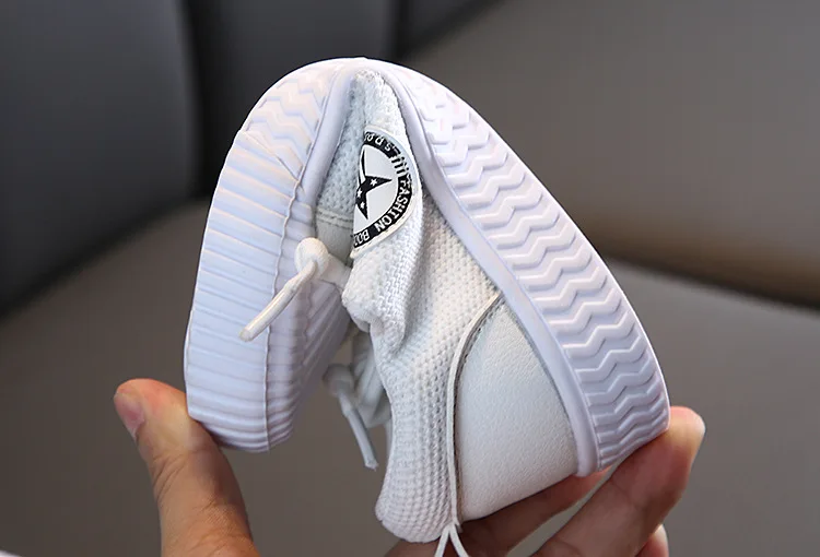 Children Shoes Little Girls Casual Shoes White Spring New Fashion Boys Shoes Kids Shoes for Girl Toddler Sneakers C07014