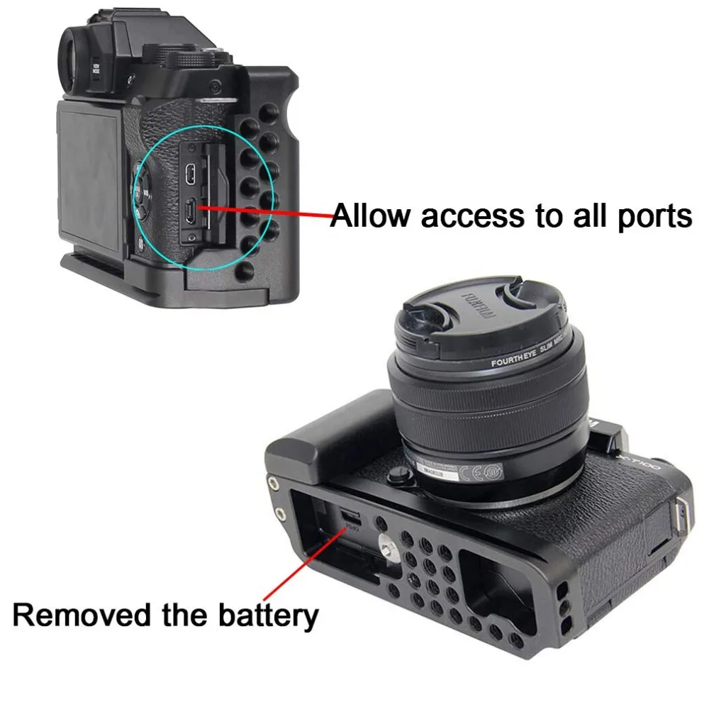 Быстросъемная L-пластина держатель ручной захват штатив кронштейн для камеры