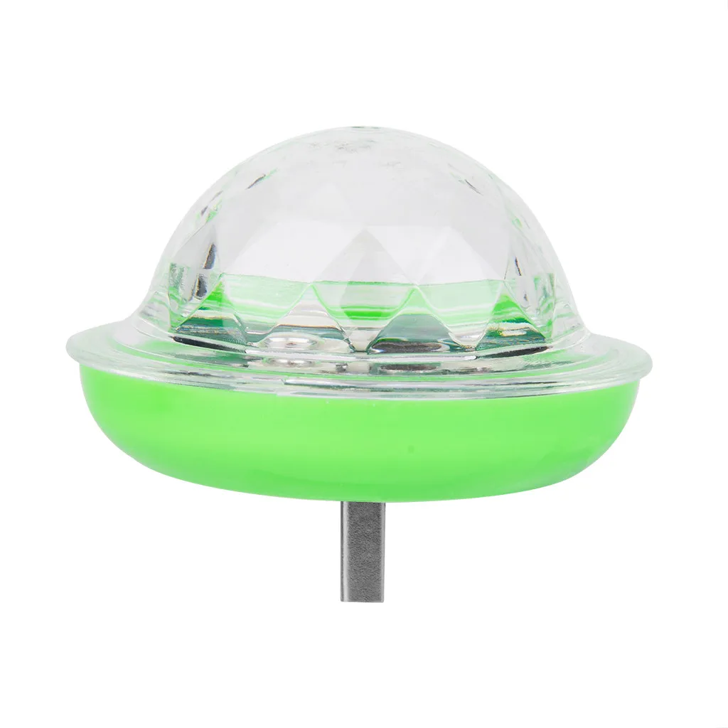 Green USB светильник-гаджет USB мини светодиодный RGB диско-сценический светильник вечерние Клубные DJ KTV Рождественский волшебный телефон шар лампа гаджеты Inteligentes светильник ing - Цвет: Green