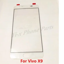 1PCS White Black Gold For Vivo X9 X 9  Front Glass Touch Screen Panel Mobile Phone Replacement Parts