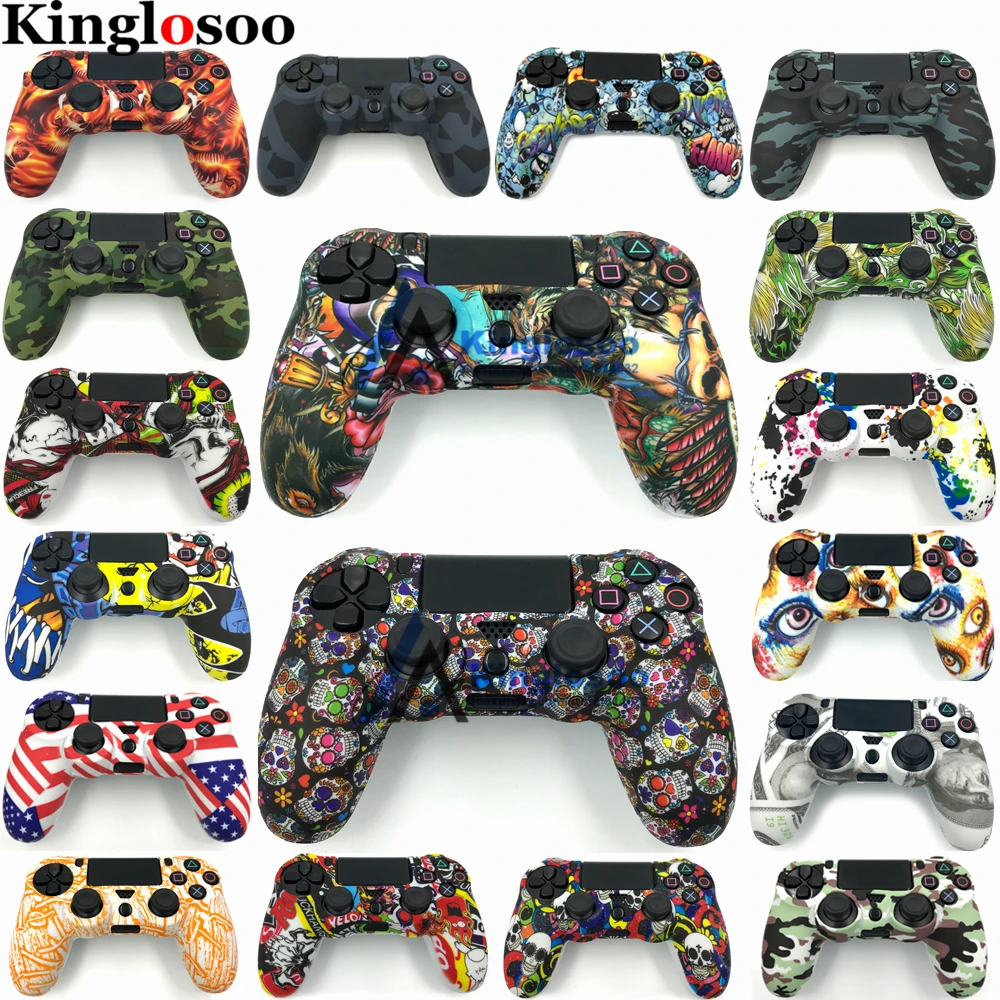 Специальный мягкий силиконовый гелевый защитный чехол на заказ для Playstation 4 PS4 Pro