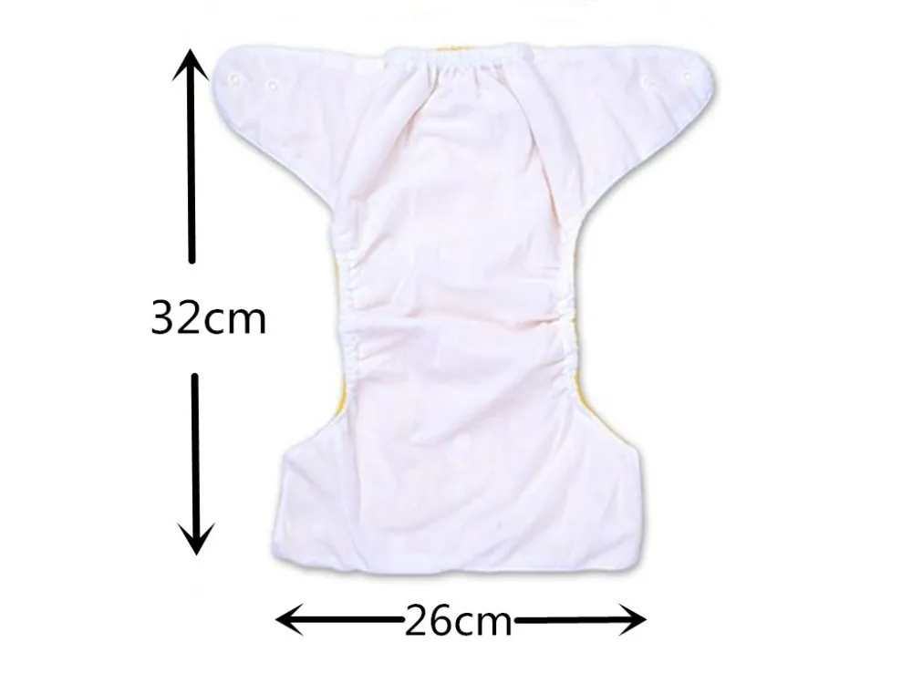 Акция! 2 подгузника + 5 подгузников детские моющиеся многоразовые подгузники из