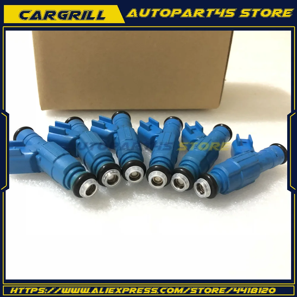 6 Pcs Fuel Injectors 0280155972 For Jeep Liberty Dodge Ram3.7L 1500 2003-2004 | Автомобили и мотоциклы