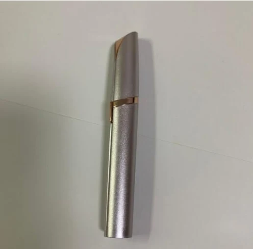 rose gold Бритва для лица, бровей, бритва, безболезненный портативный эпилятор для бритья, триммер для бровей с usb-кабелем - Цвет: rose gold