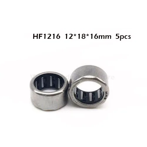 

2018 New Promotion Rolamentos Rodamientos Free Shipping 5pcs Hf0406 Hf0608 Hf0612 Hf0812 Hf1012 Hf1216 One Way Needle Bearing