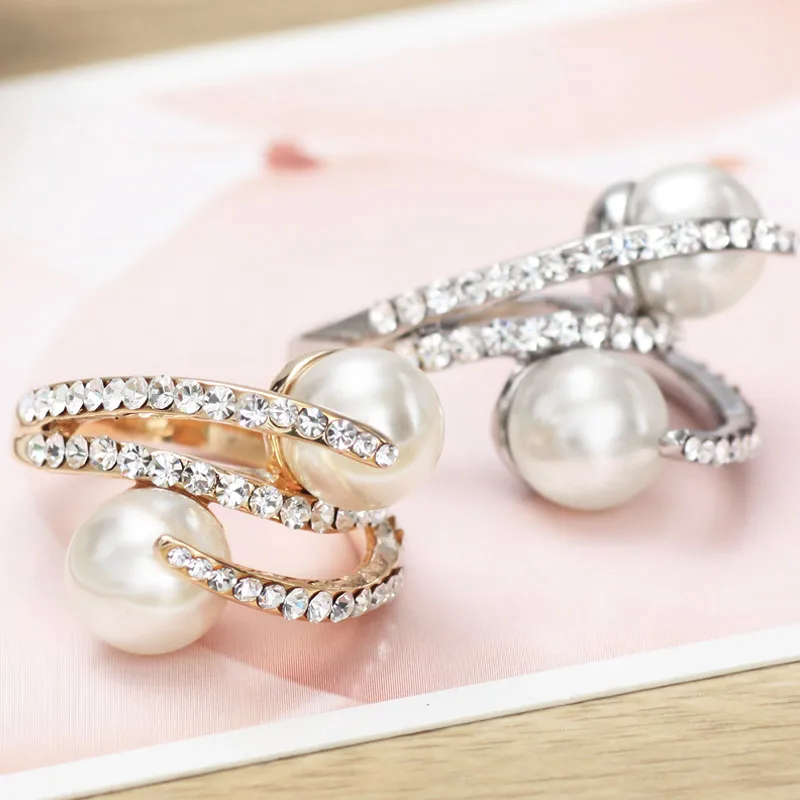 Neoglory элегантные кольца стразы свадебные брендовые дизайнерские подарки