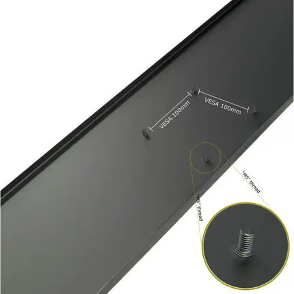 Подставка для клавиатуры с VESA монтажное отверстие 100x100 мм рабочего держателя