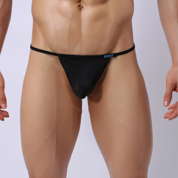 Соблазнительные прозрачные мужские стринги двойные D Tanga |