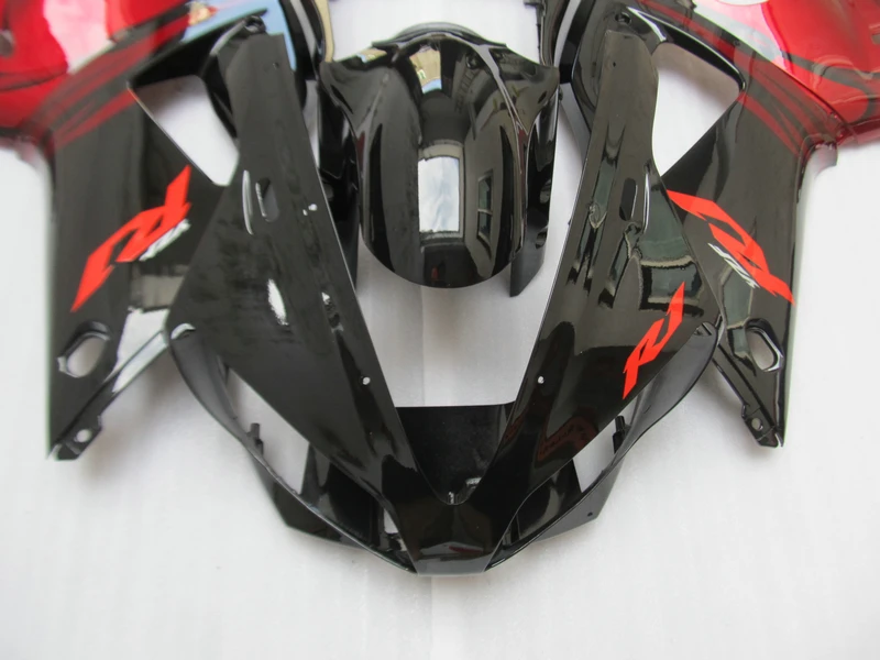 Комплект обтекателей для кузова YAMAHA YZFR1 2000 2001 винно красный черный Обтекатели YZF R1