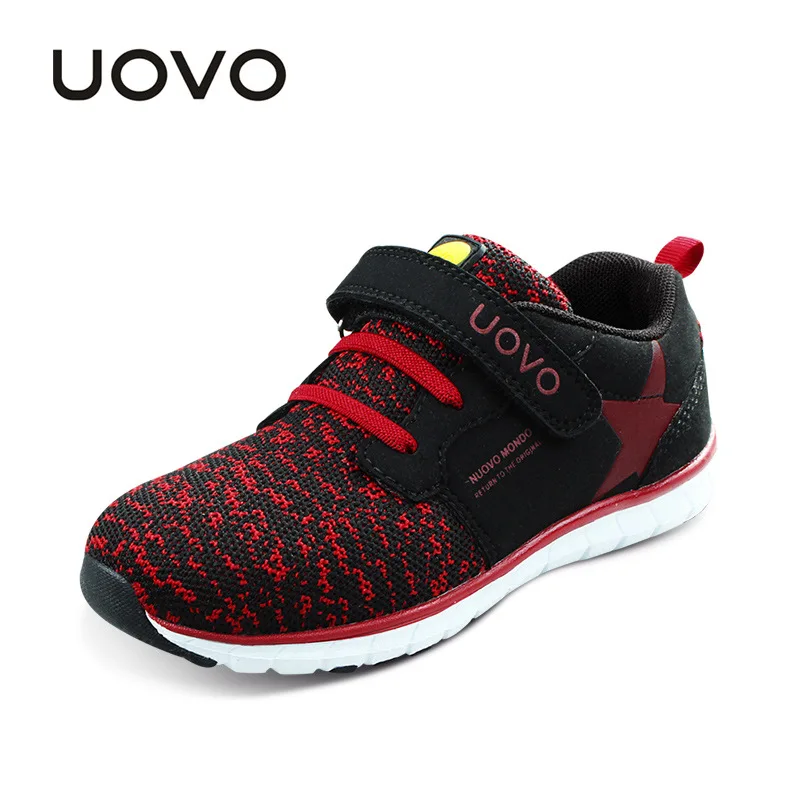 UOVO/Новинка детская обувь для девочек кроссовки спортивная мальчиков Tenis Infantil