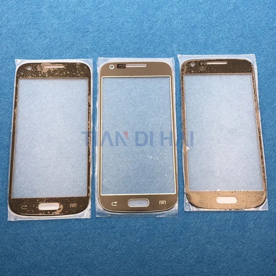 1 шт. S4mini передняя внешняя стеклянная линза экран для Samsung Galaxy S4 Mini i9190 i9192 i9195
