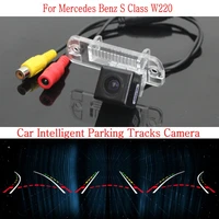 lyudmila car intelligent parking tracks camera for mercedes benz w220 19982005 hd back up reverse camera rear view camera