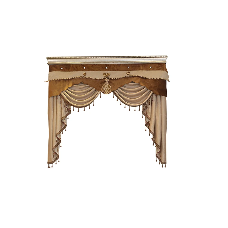 Стиль 1-style 8 Pelmet valance Европа Роскошный домашний декор valance шторы s для гостиной окна шторы s для спальни шторы