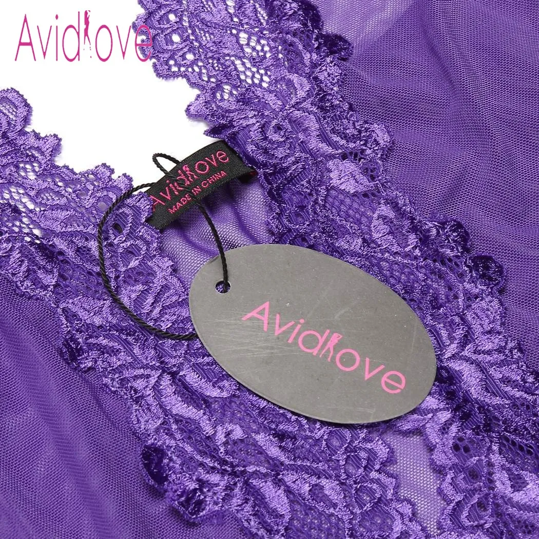 Женское Эротическое белье Avidlove ночное сексуальное нижнее соблазнительная
