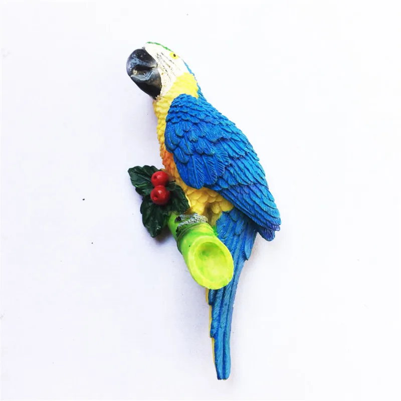 Стикер для холодильника Macaw бразильский пейзаж магниты на холодильник украшение