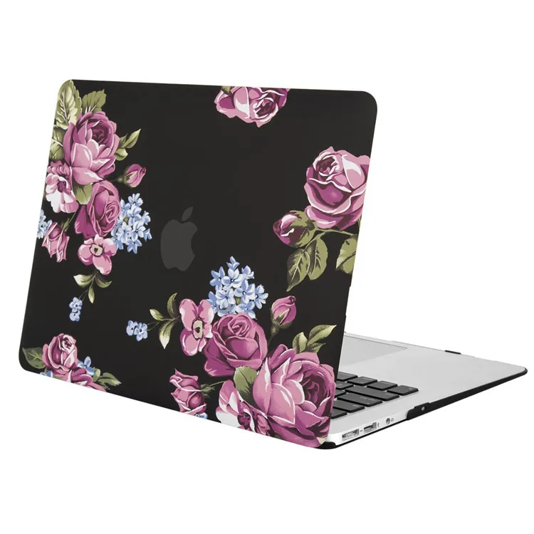 Peony Чехол для ноутбука MOSISO Funda для A2159 A1989 A1706 Macbook Pro 13 Touch bar Твердый чехол для нового Mac book Air 13 A1932 - Цвет: Peony
