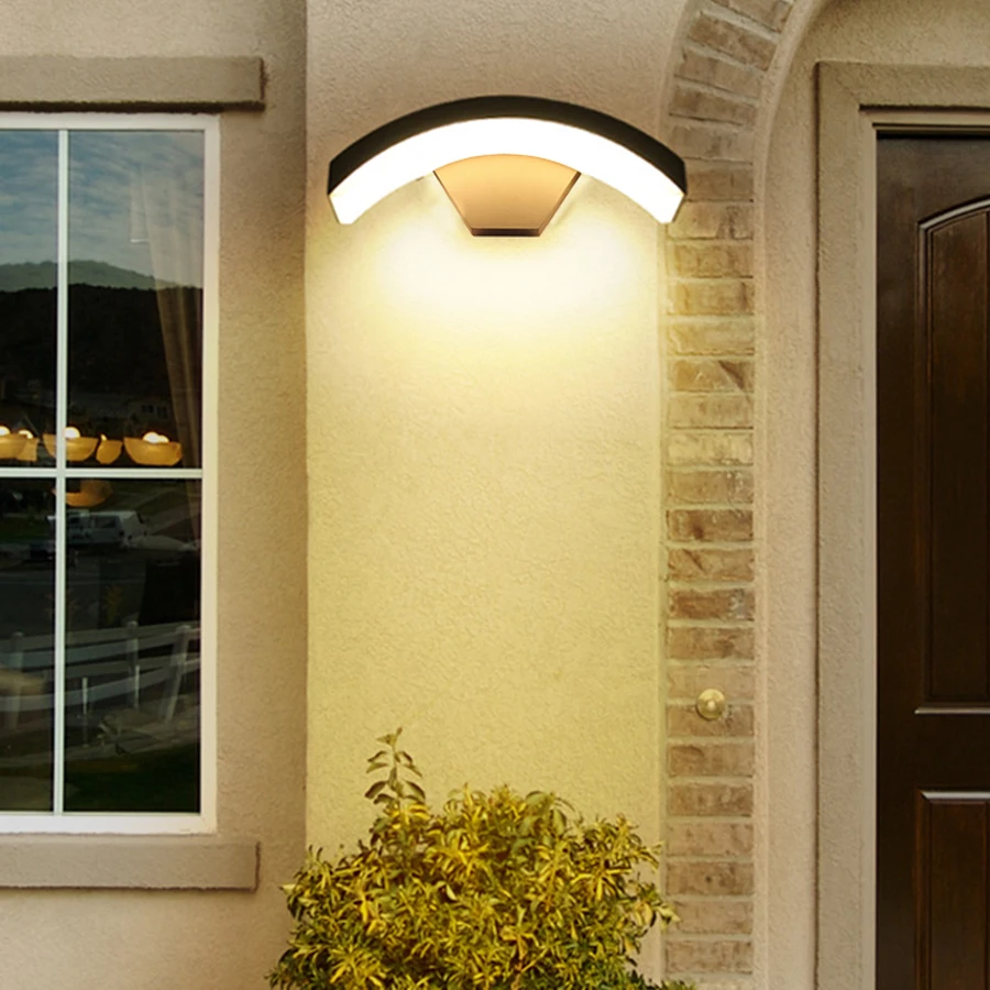 Уличный светодиодный настенный светильник Thrisdar алюминиевые водонепроницаемые