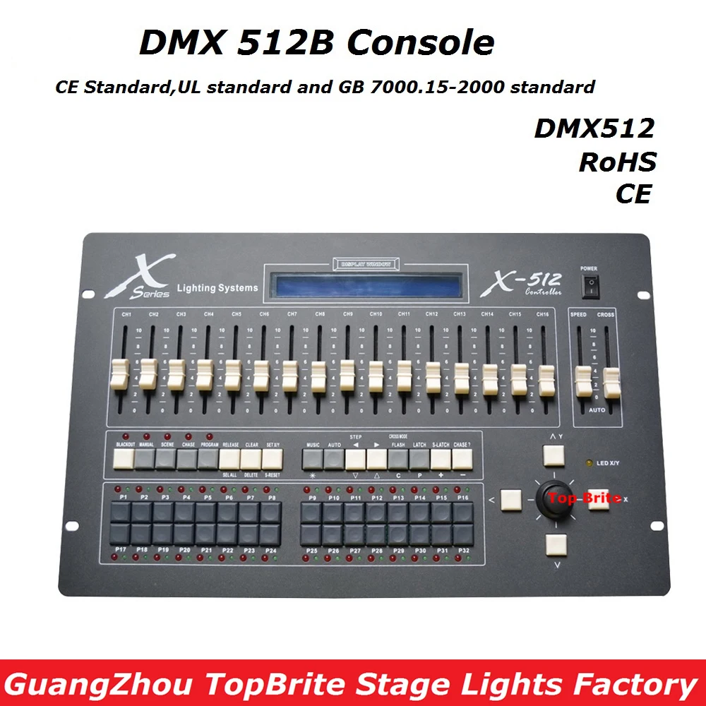 Заводская цена новинка 512 каналов универсальная консоль DMX контроллеры освещения