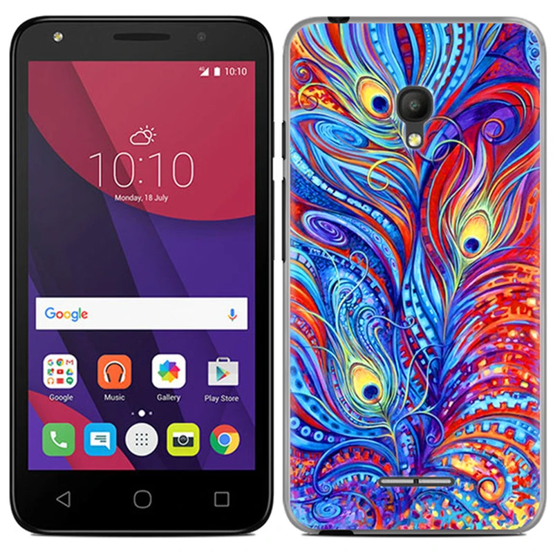 Чехол для телефона Alcatel PIXI 4 5 OT5012 высококачественный мягкий чехол из ТПУ с