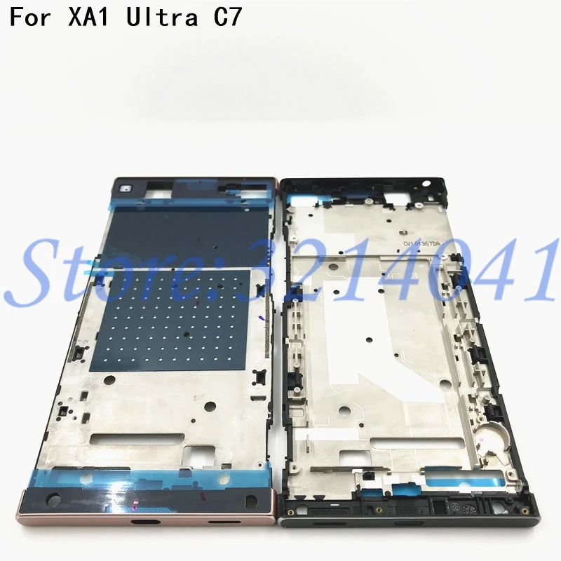 

New Middle Frame For Sony Xperia XA1 Ultra Frame Bezel LCD Housing Chassis Mid Faceplate Replacement Repair Spare Repair parts
