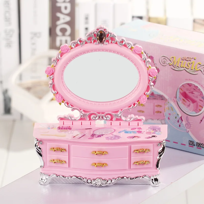 Модная зеркальная музыкальная шкатулка музыкальные шкатулки для влюбленных