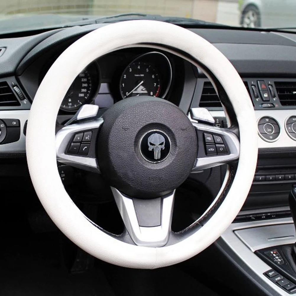 Мода 2019 г. Универсальный Красочные 36 см/38 см Руль Обложка Гибкая отделка для