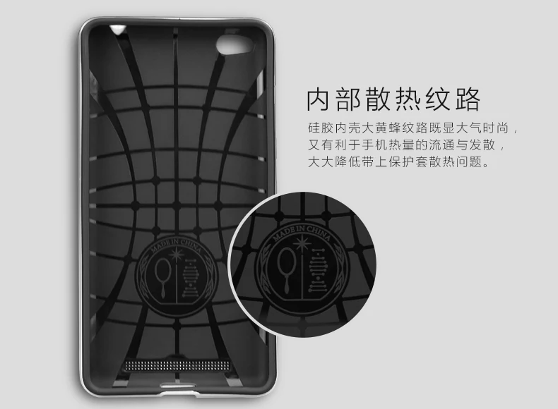 For Xiaomi Redmi 3 Case Original iPaky Armor PC Frame + Silicone Back Cover redmi 3s cover pro cases 5.0&quot |