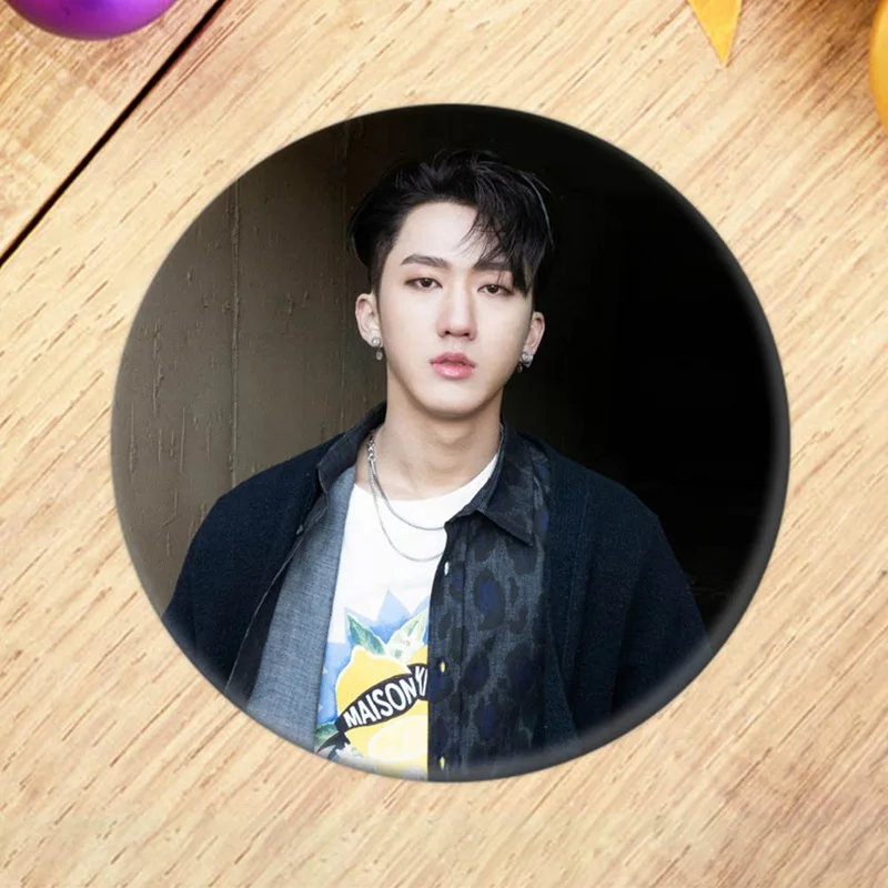 Новая Мода Kpop, Детский круглый значок для сумки, шляпы, одежды, модные нагрудные булавки, брошь Bang Chan Lee Felix