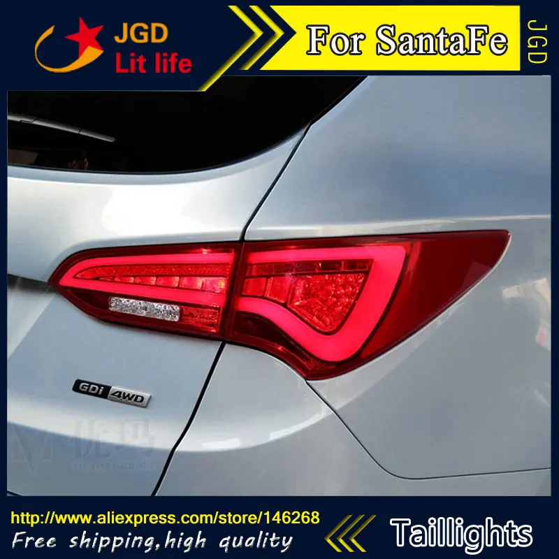 Бесплатная доставка! Задний светодиодный фонарь для Hyundai SantaFe ix45 6000-2013 12 В 2014 k |