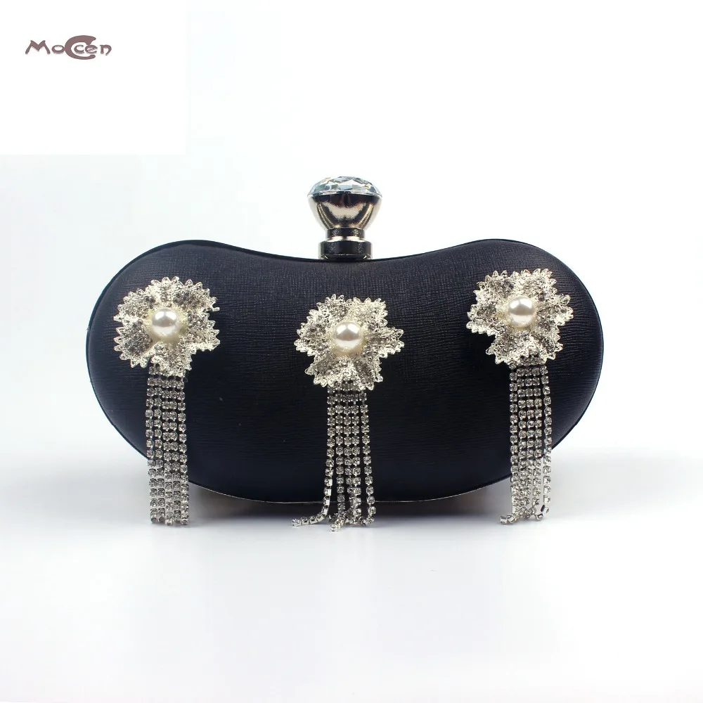 Moccen Кисточкой Вечер Сумки Цепи Сцепления Сумка Цветы Дизайнер Дамы Для Iphone 6