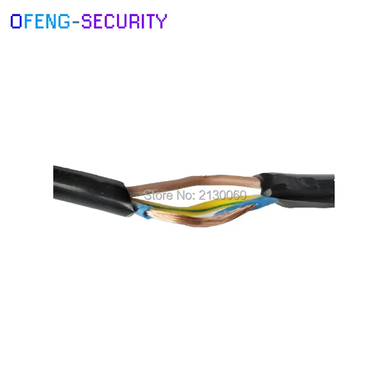 5 шт./лот штепсельная вилка европейского стандарта кабель питания переменного