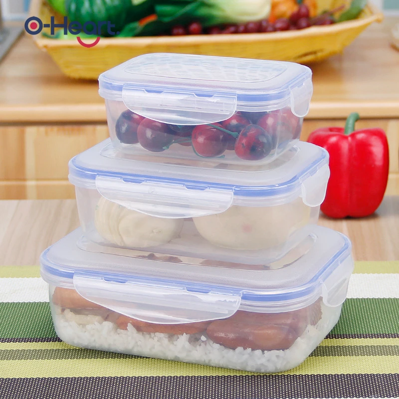 R Кухня Bento коробка для хранения еды еда преп Ланч-бокс холодильник свежесть для детей школьная Посуда Набор Открытый Пикник - Цвет: R