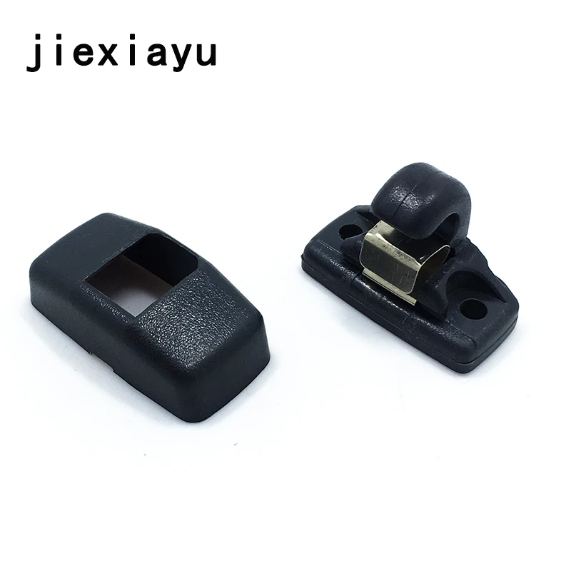 2 шт. OEM черные солнцезащитные козырьки крючки Gol Bora Golf Jetta Passat Polo Beetle Sharan 3B0 857 561 B 82V