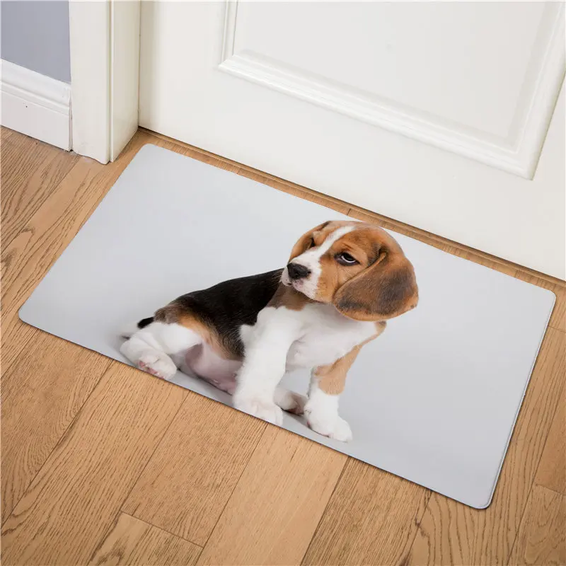 12 Beagle Dog Miguel Hound домашний декоративный Придверный коврик, стелька для кухни, ковер для дома, для улицы, добро пожаловать, для ванной комнаты, Нескользящие коврики, Пончик 75 см - Цвет: 12