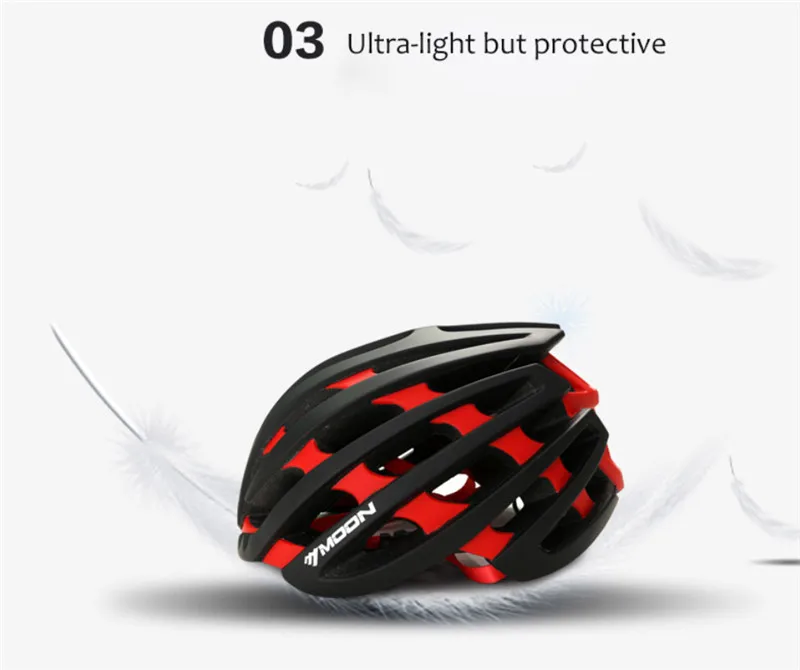 MTB велосипедный шлем MOON Ultralight/EPS в литой/Горный/Шоссейный/велосипедный шлем для взрослых велосипедный шлем casco ciclismo 5