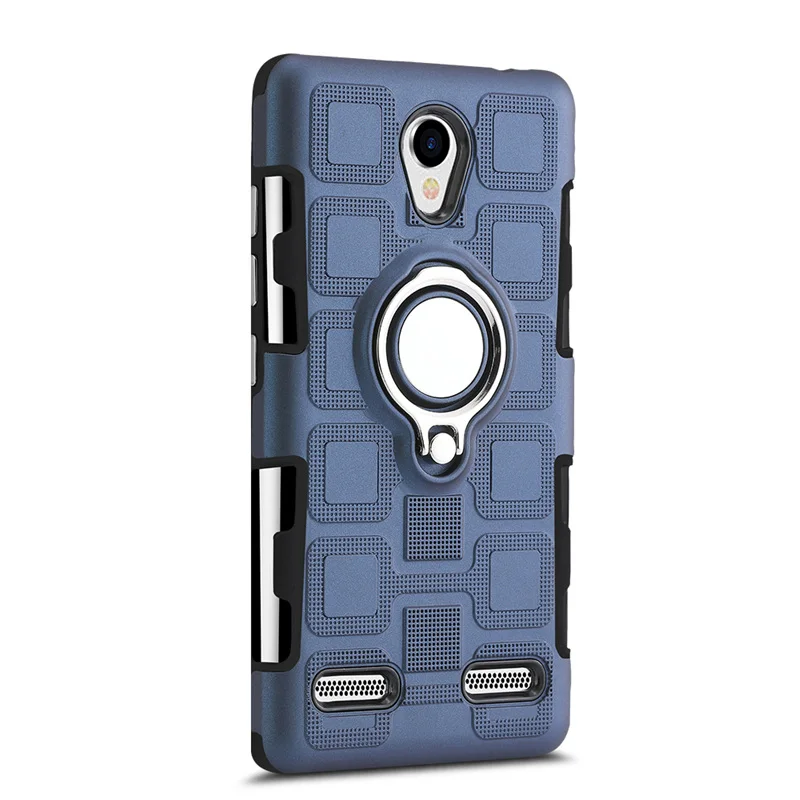 Navy Blue Новейший противоударный чехол для zte Blade L7 чехол Чехол Funda робот гибридный жесткий чехол для zte L7 чехлы - Цвет: Navy Blue