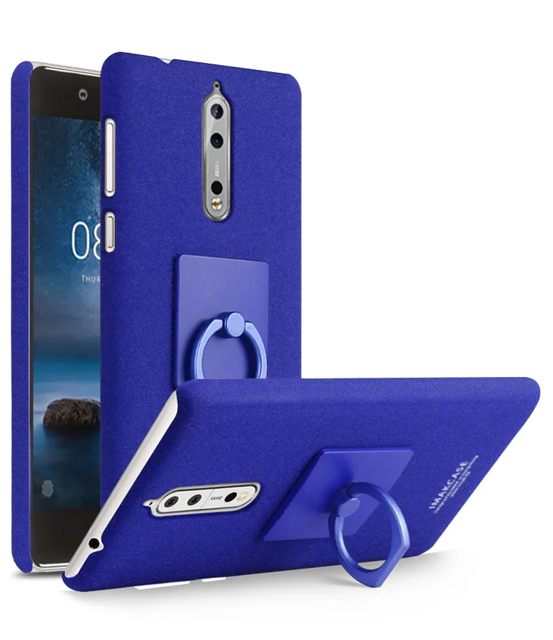 Для Nokia 8 чехол IMAK Высокое качество матовый чехол для Nokia 8 PC Твердый чехол для Nokia 8 5,3''