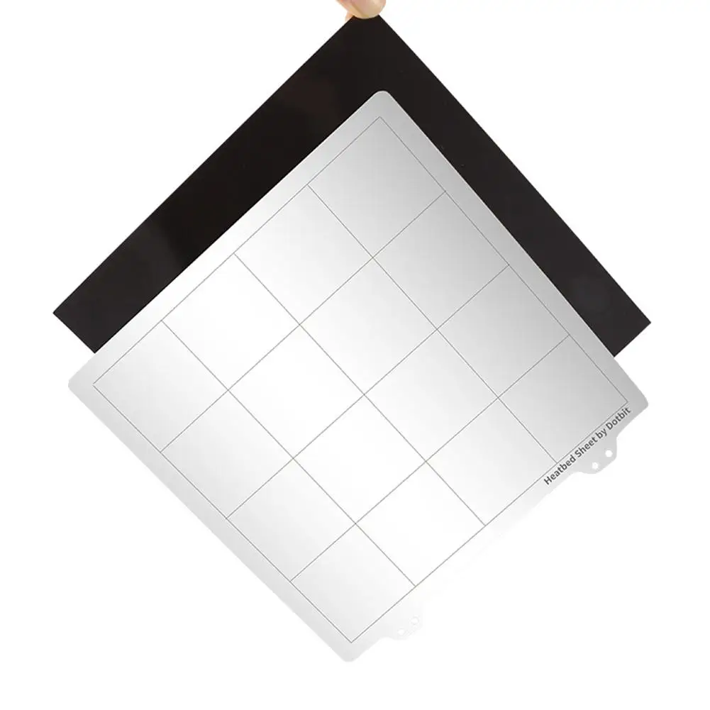 Стальная пластина с горячей платформой + магнитная наклейка B поверхность PEI для 3D