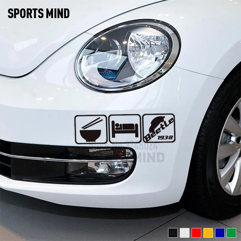 Украшение для стайлинга автомобиля наклейка на кузов Volkswagen Beetle Rline TDI TSI новый жук