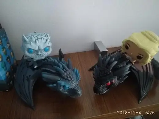 Action Game of Trone Figure DAENERYS &amp DROGON NIGHT KING ICE VISERION Dragon Collectable A Song Ice and Fire Model ToyS | Игрушки и