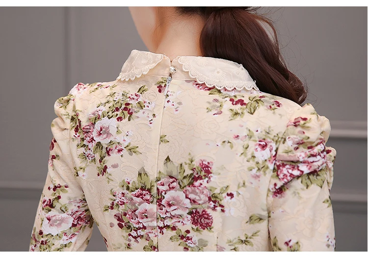 Плюс большие размеры женская одежда 2018 весна-осень корейский vestidos сладкий Новая